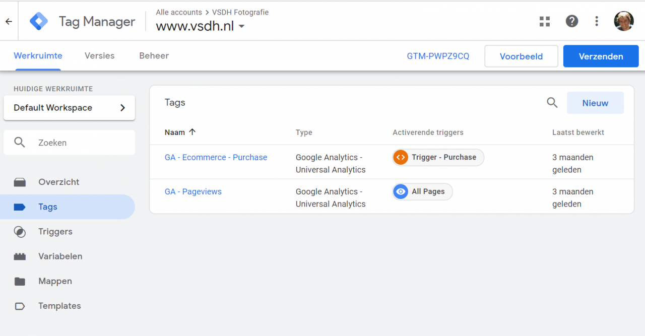 Expotis Webshop