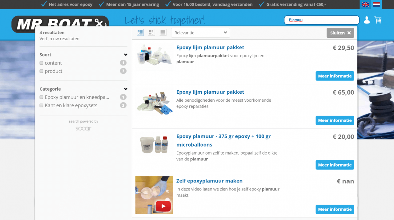 Expotis Webshop